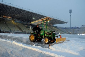 Roma-Inter e Cesena-Catania, rinviate per neve