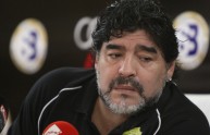 Argentine legend Diego Maradona, coach o