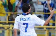 Inter Milan’s forward Giampaolo Pazzini