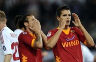 AS Roma’s forwards Erik Manuela Lamela (