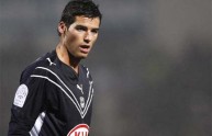 Bordeaux’s Yoann Gourcuff reacts during the French Ligue 1 soccer match against Rennes at the Chaban Delmas stadium in Bordeaux