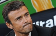 AS Roma’s Spanish coach Luis Enrique loo