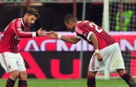 AC Milan’s defender Antonio Nocerino (L)