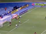 Gol sbagliato di Deivid de Souza, attaccante del Flamengo