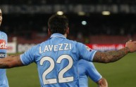 Napoli’s Argentinian forward Ezequiel Lavezzi