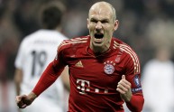 Bayern Munich’s Dutch forward Arjen Robben