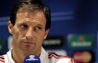 AC Milan’s Coach Massimiliani Allegri li