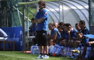 Il tecnico Ciro Ferrara e la sua nuova Sampdoria