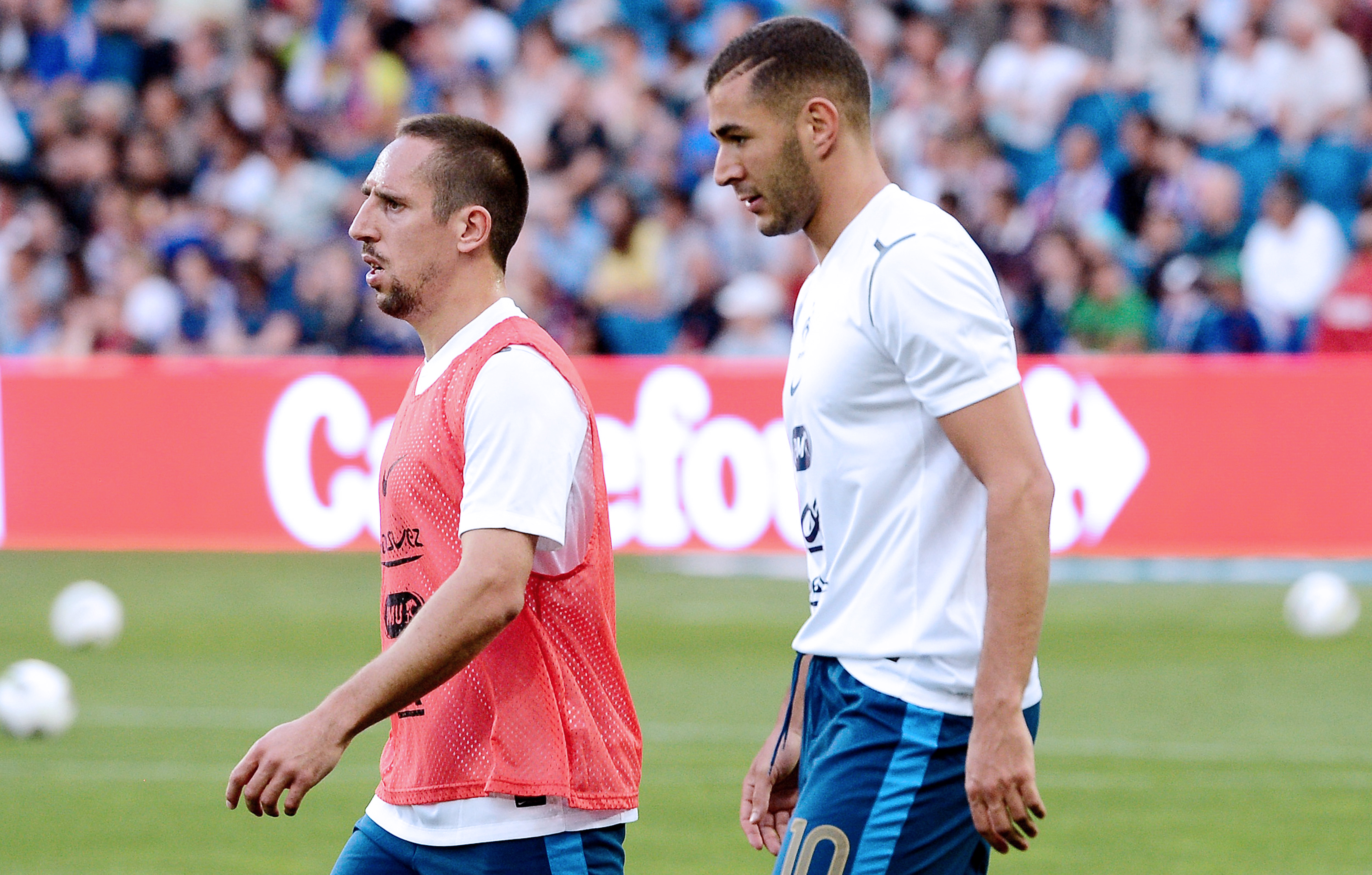 Franck Ribery e Karim Benzema