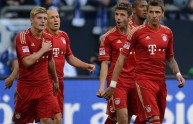 Bayern Monaco, Kroos festeggia dopo il goal allo Schalke 04