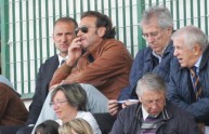 Massimo Cellino allo stadio