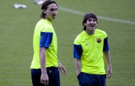 Ibrahimovic e Messi al Barcellona