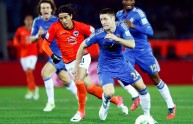Gary Cahill in Monterrey-Chelsea 1-3 (Coppa del Mondo per Club 2012)