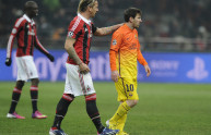 Mexes e Mess in Milan-Barcellona 2-0 (C. L.12/13)