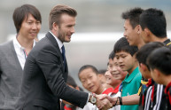 David Beckham ambasciatore del calcio cinese